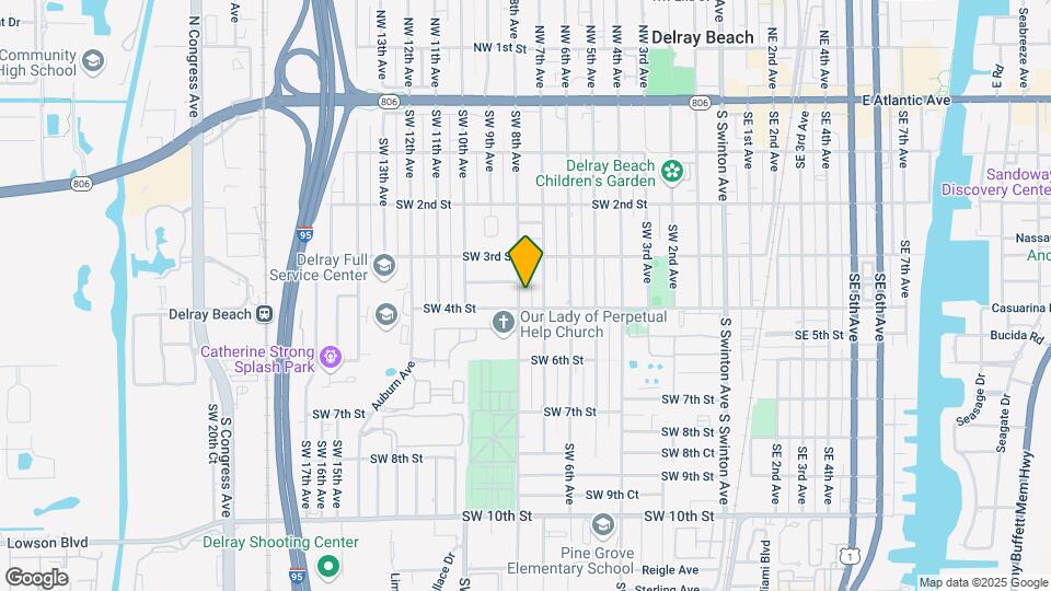 337 SW 8th Ave Map and Location Details