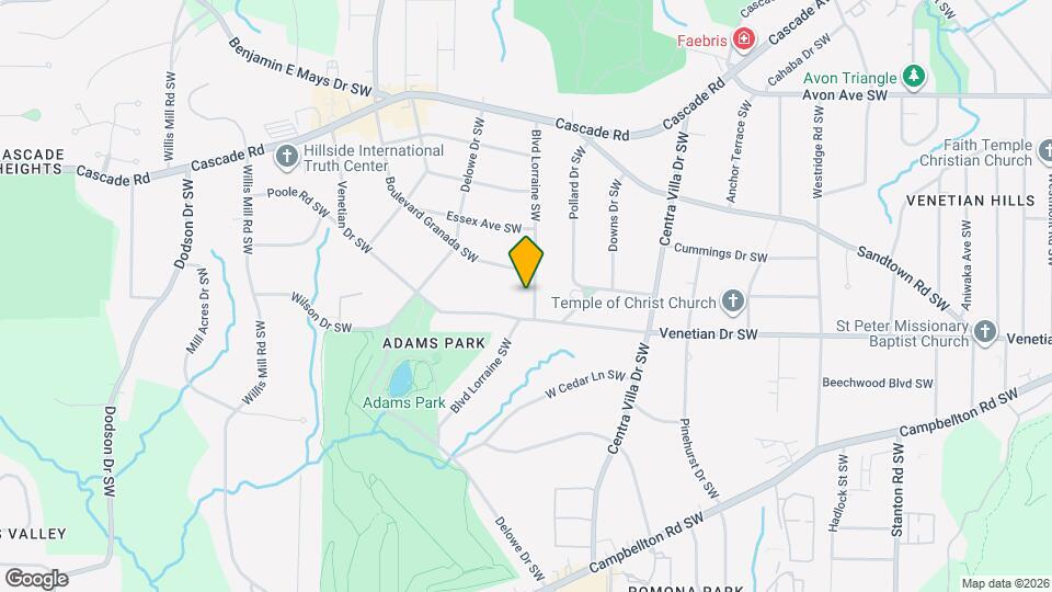 1441 Blvd Lorraine SW Map and Location Details