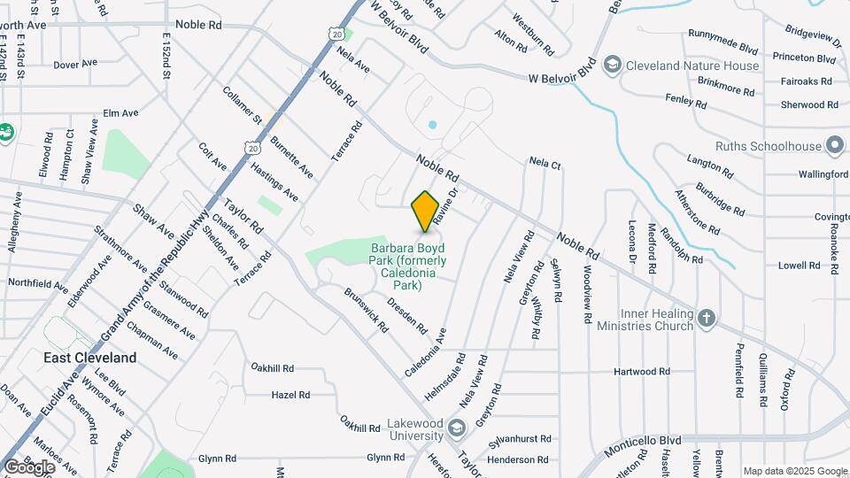 874 Ravine Dr Map and Location Details