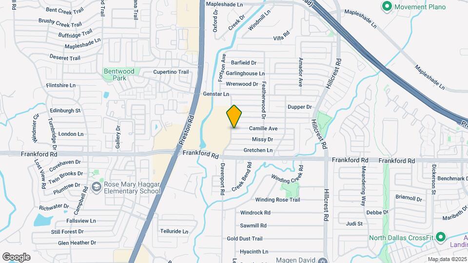 6404 Camille Ave Map and Location Details