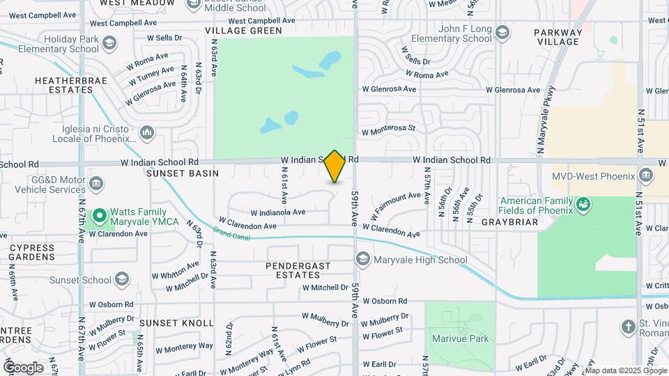 4002 N 59th Dr Map and Location Details