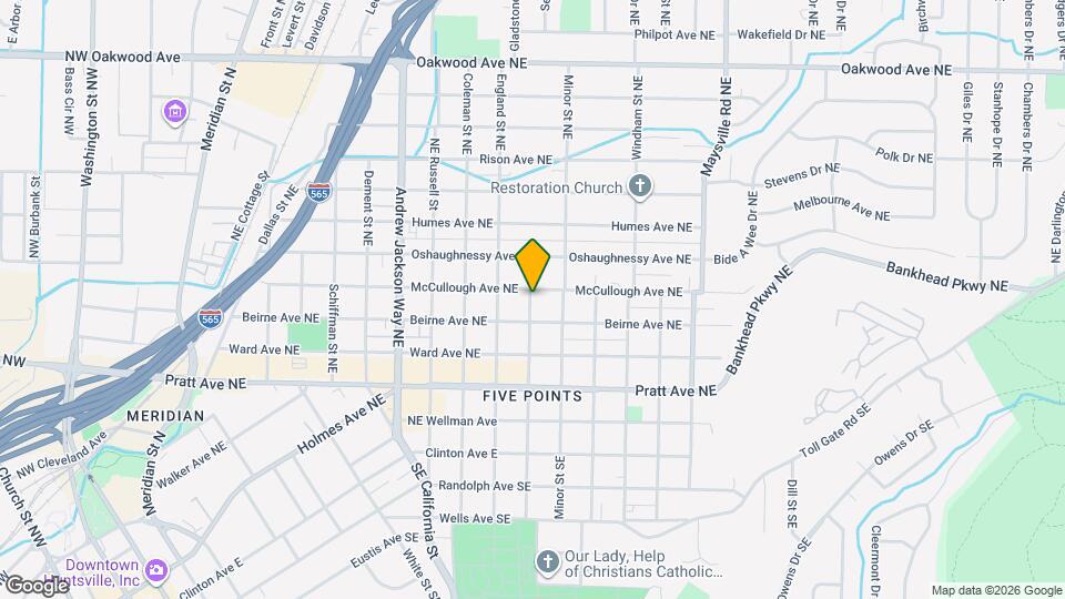 510 Lacy St NE Map and Location Details