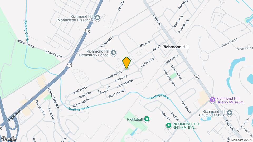 836 Laurel Hill Cir Map and Location Details