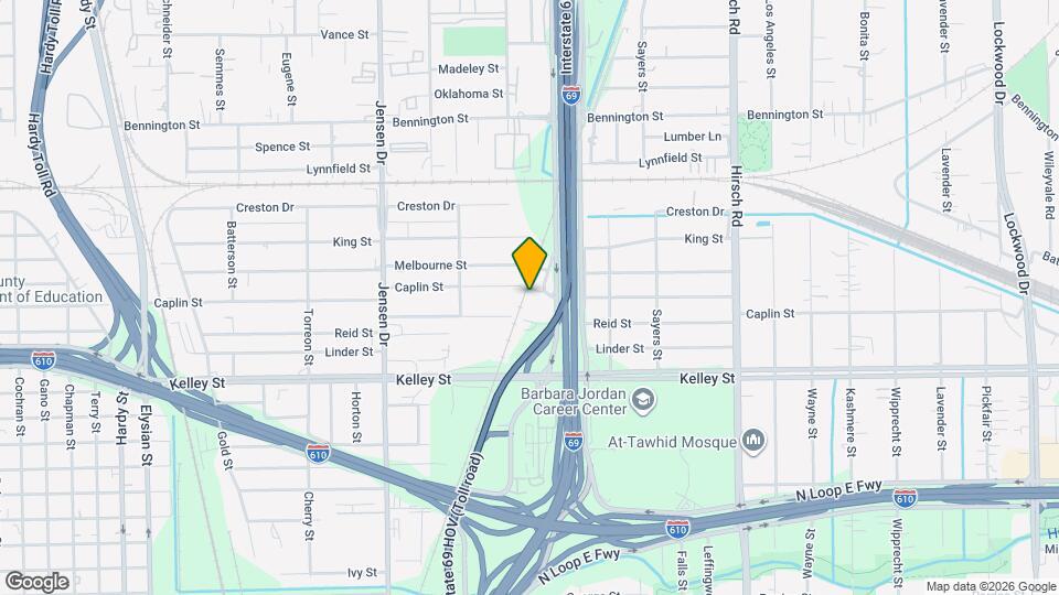 3504 Caplin St Map and Location Details