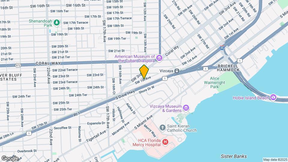 3563 SW 1st Ave Mapa y Detalles de la Ubicación