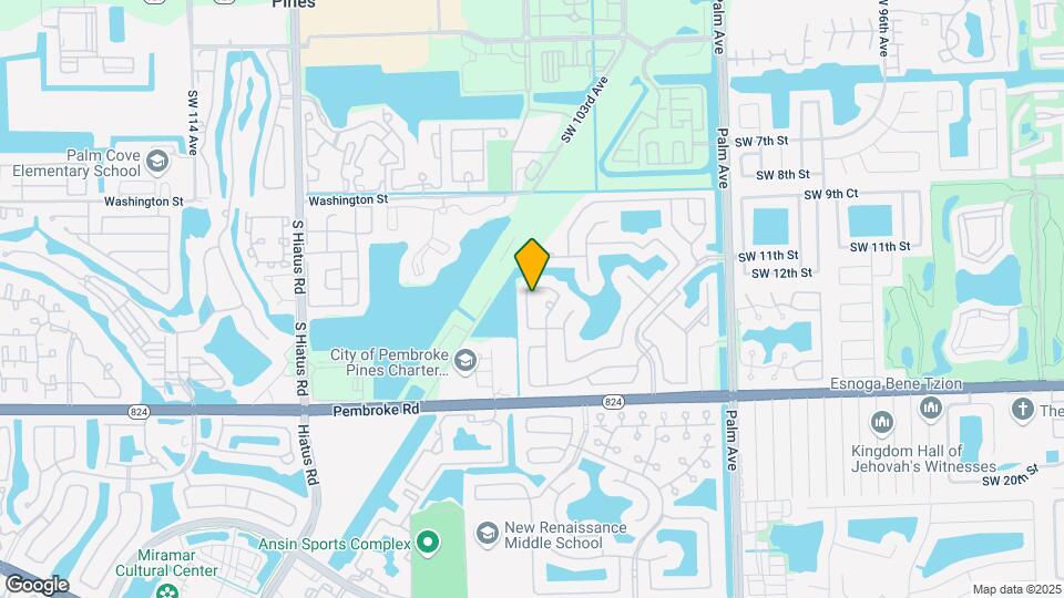 1365 SW 106th Ave Mapa y Detalles de la Ubicación