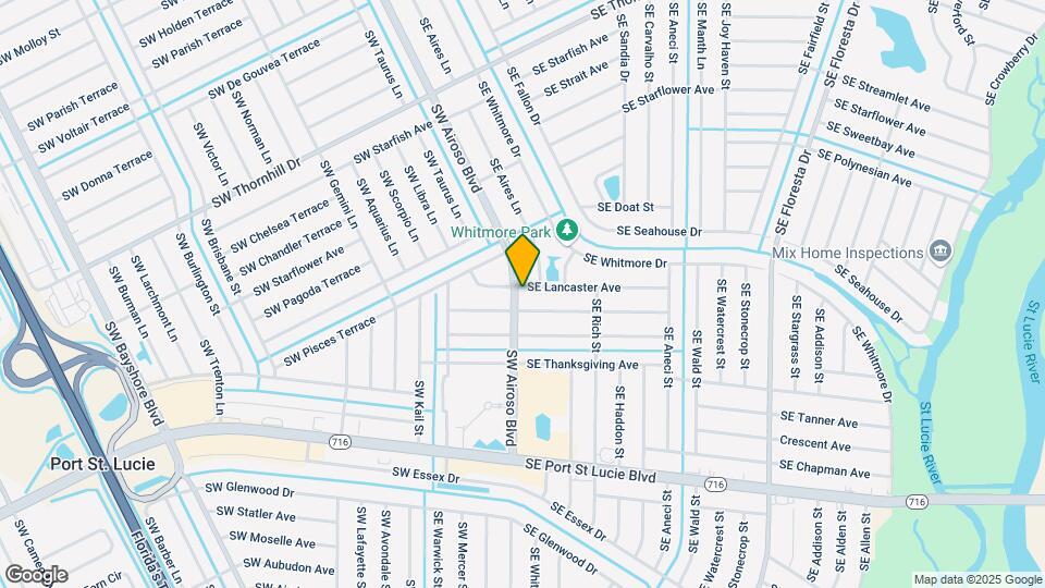 302 SE Lancaster Ave Map and Location Details