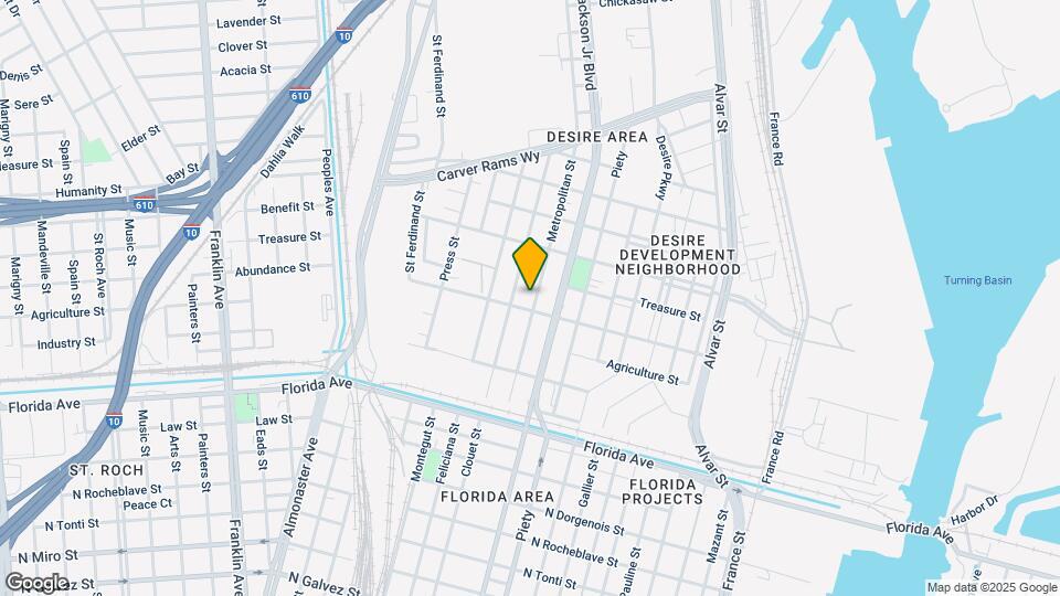 3014 Metropolitan St Mapa y Detalles de la Ubicación