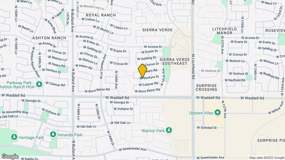 14237 W Ventura St Map and Location Details