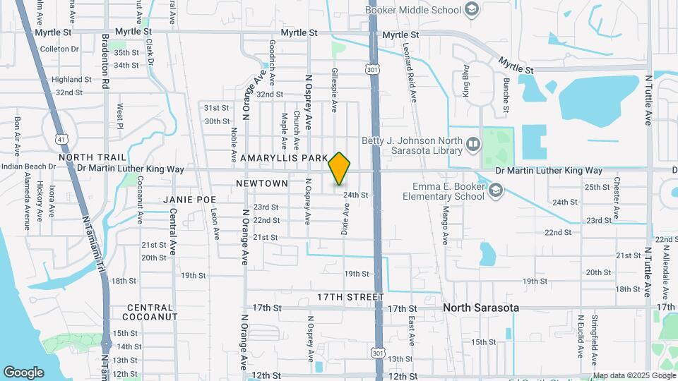 1911 24th St Map and Location Details