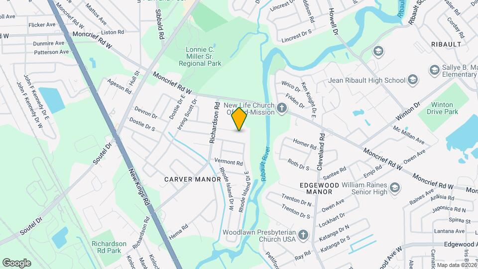 4848 Mississippi Ct Mapa y Detalles de la Ubicación