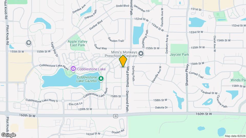 15678 Duck Pond Way Map and Location Details