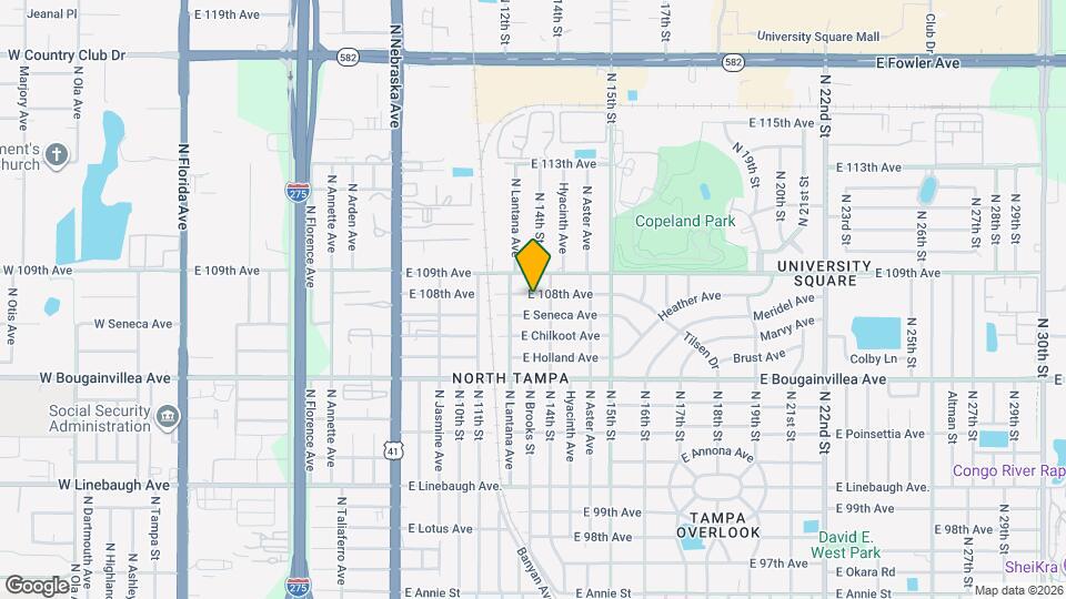 1211 E 108th Ave Mapa y Detalles de la Ubicación
