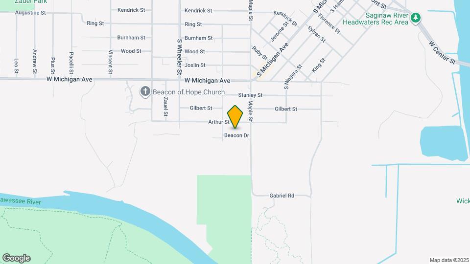 1728 Beacon Dr Mapa y Detalles de la Ubicación