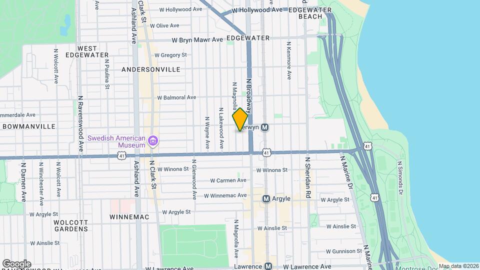 5241 North Magnolia Avenue, Unit Garden Unit Mapa y Detalles de la Ubicación