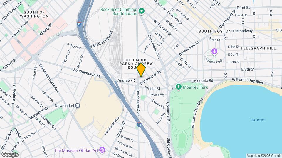 566 Dorchester Ave Mapa y Detalles de la Ubicación