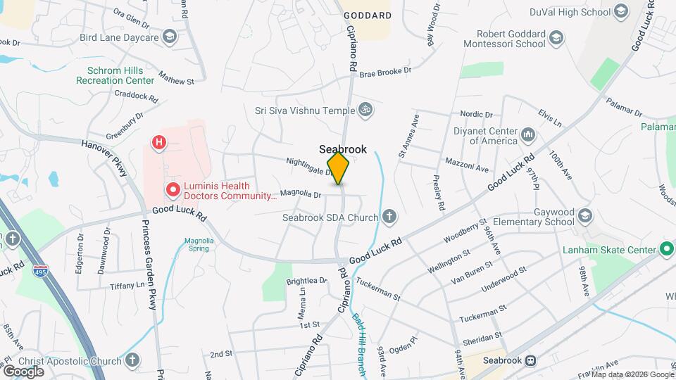 6700 Cipriano Rd Mapa y Detalles de la Ubicación