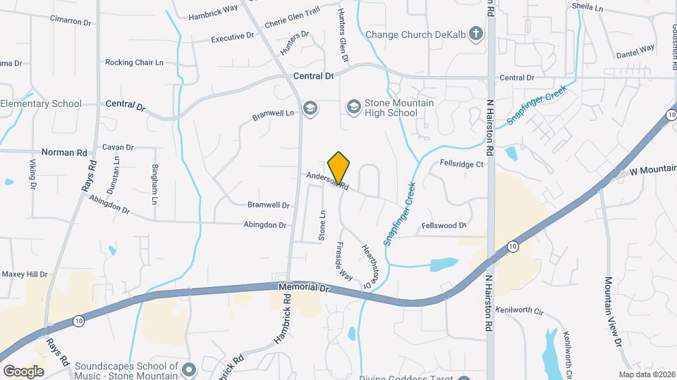 988 Hearthstone Dr Map and Location Details