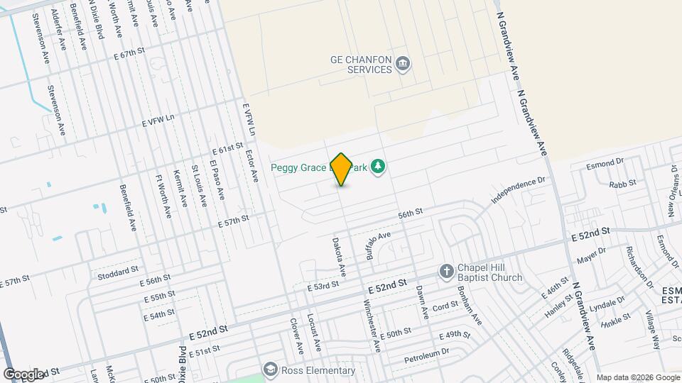 5704 Winchester Ave Map and Location Details