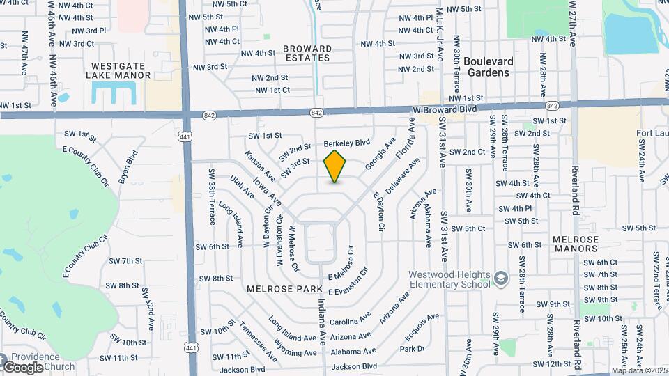 418 E Evanston Cir Map and Location Details