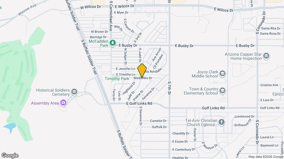 396 Judd St Map and Location Details