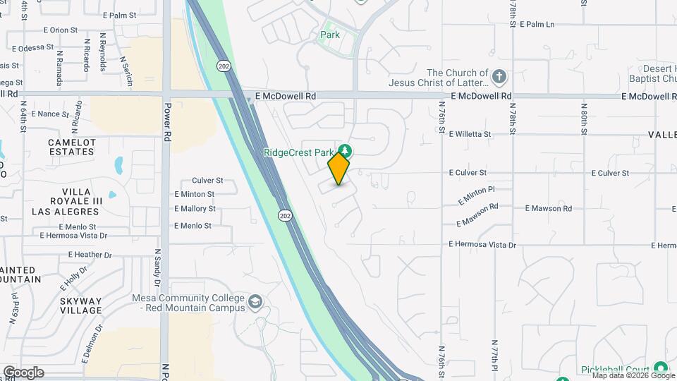 7313 E Mills St Mapa y Detalles de la Ubicación