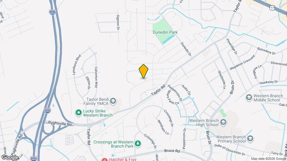 3301 Clover Meadow Dr Map and Location Details