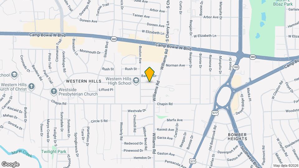 8013 Carrick St Map and Location Details