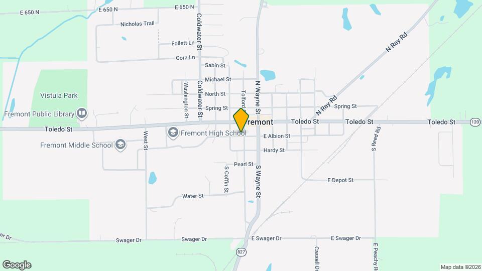 1000 Toledo St Mapa y Detalles de la Ubicación