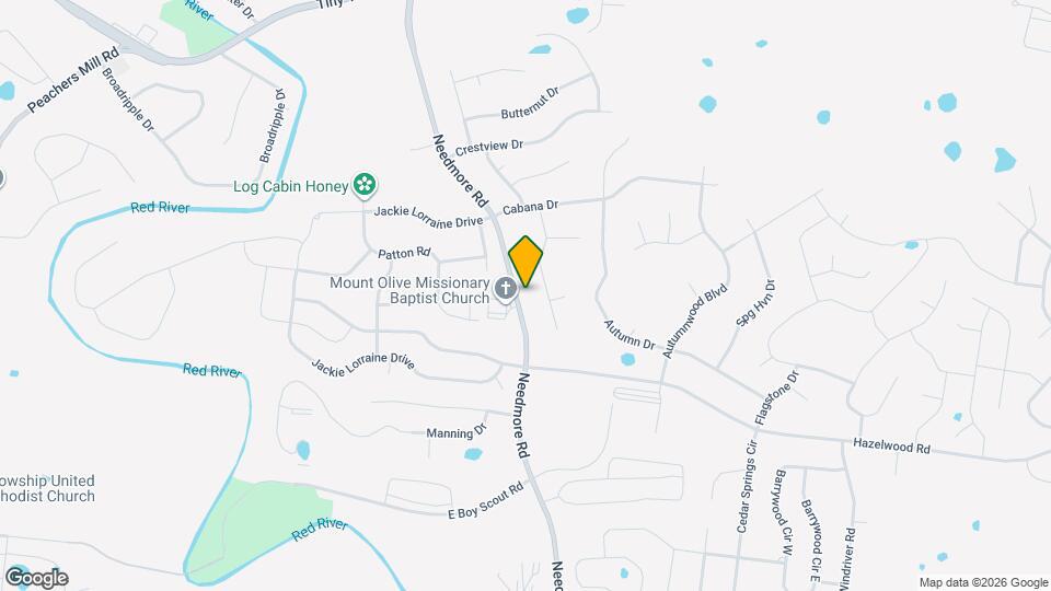 1769 Needmore Rd Mapa y Detalles de la Ubicación