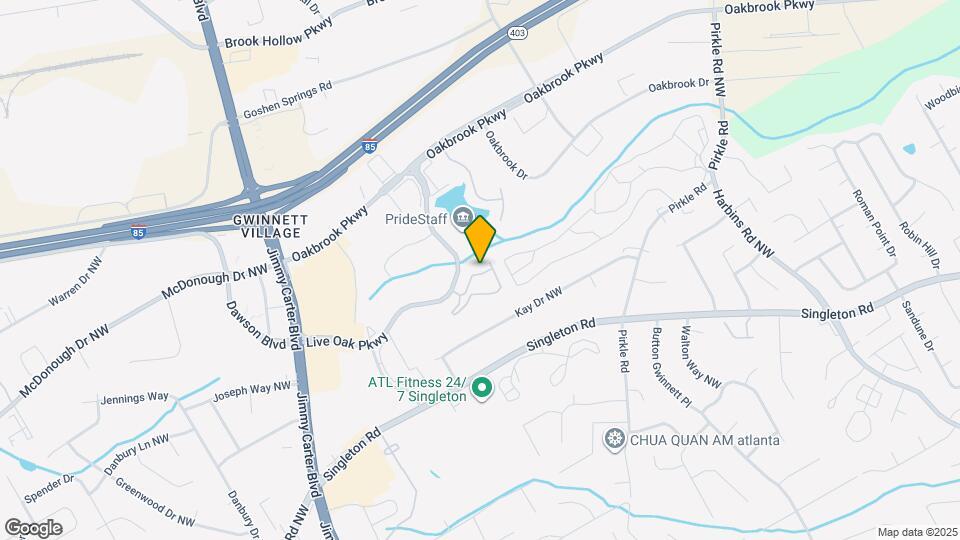 6001 Brookside Oak Cir Map and Location Details