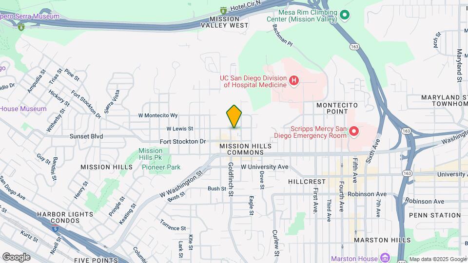 4077 Goldfinch St Map and Location Details