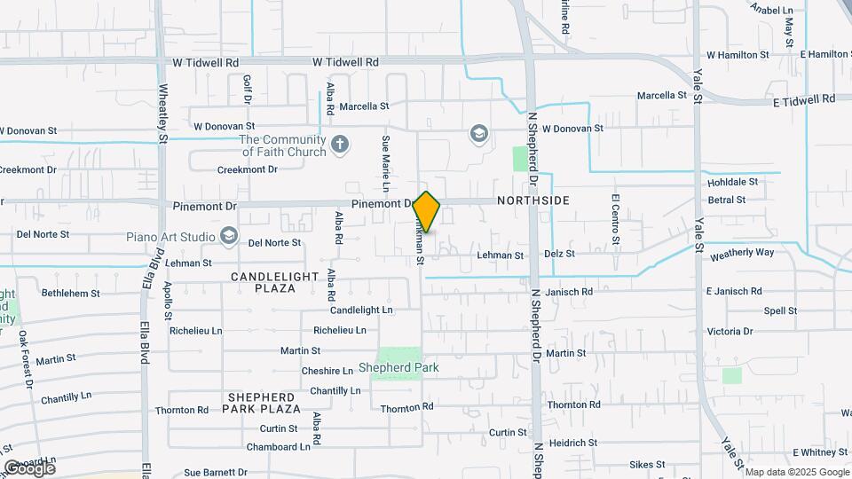 5016 Brinkman St Map and Location Details