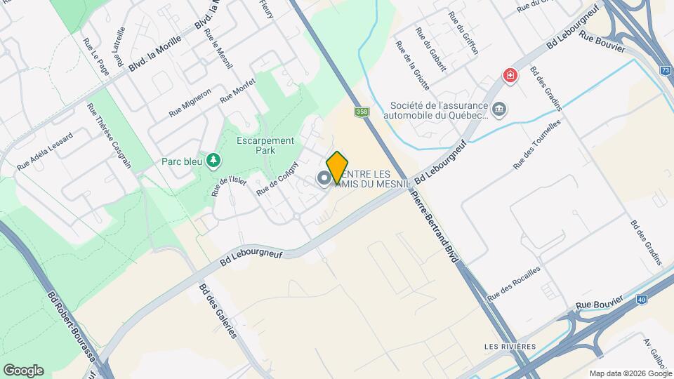 1073 Du Massif Rue Map and Location Details