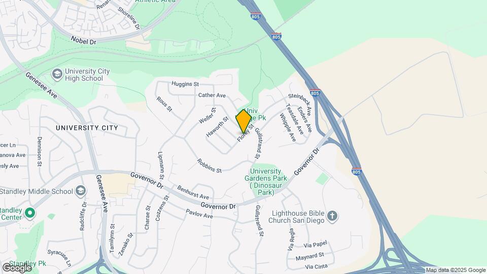 6981 Florey St Map and Location Details