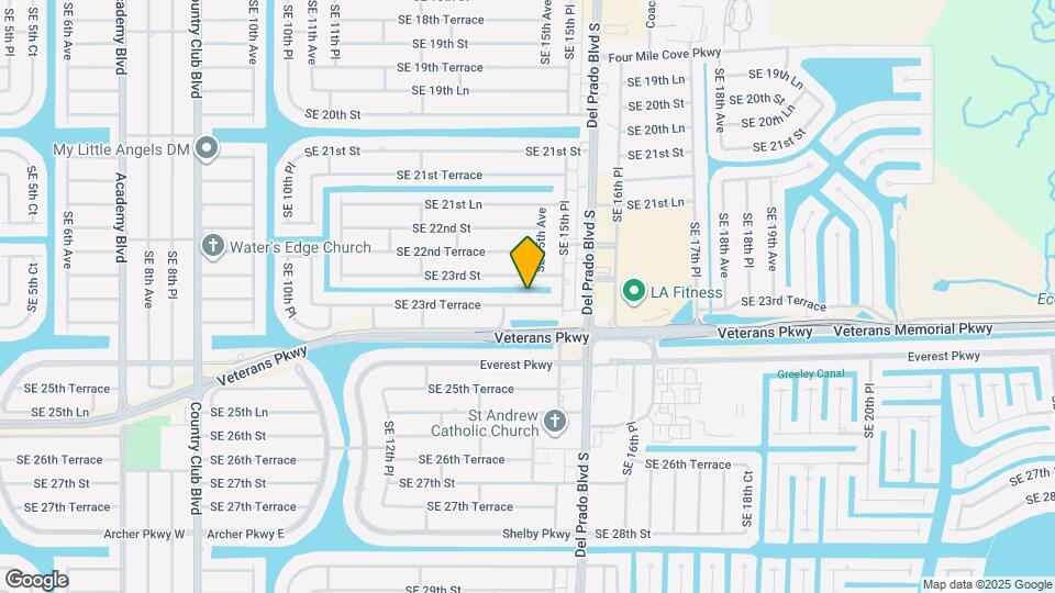 1429 SE 23rd Terrace Map and Location Details