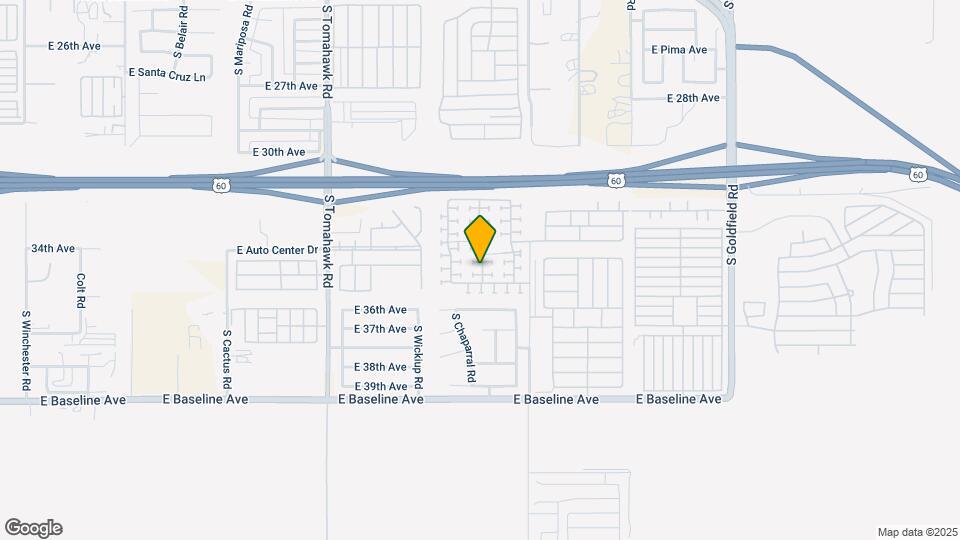 3504 S Bowman Rd Map and Location Details