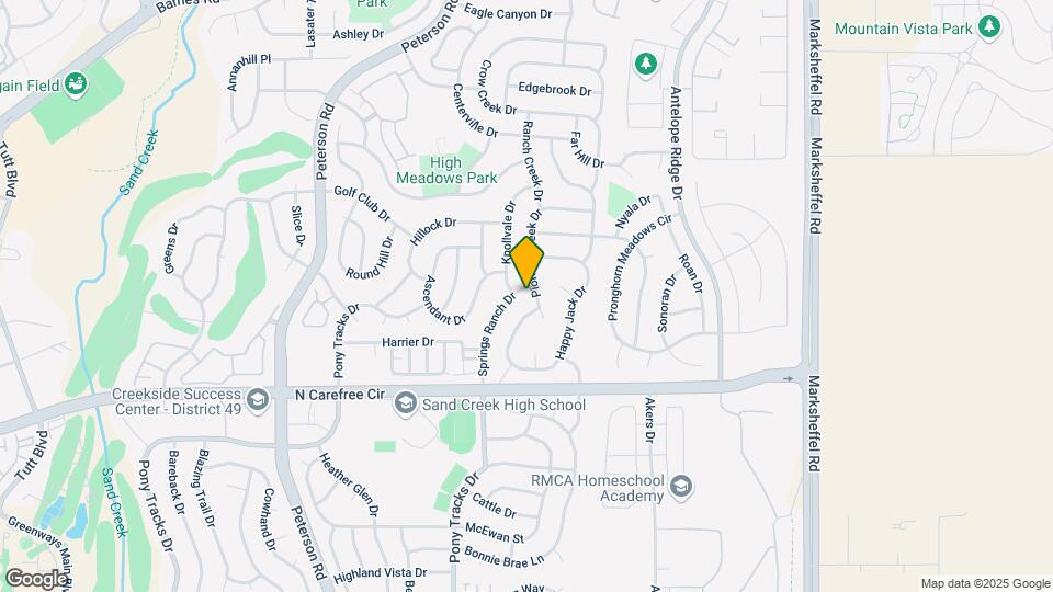 3915 Springs Ranch Dr Map and Location Details