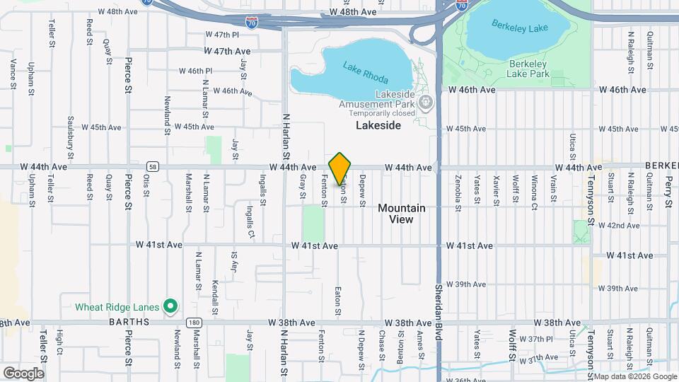 4339 Eaton St, Unit ID1385847P Mapa y Detalles de la Ubicación