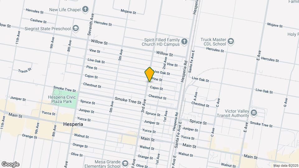9861 3rd Ave Map and Location Details