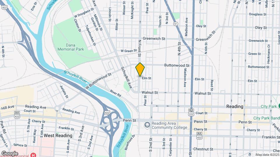 267 N Front St Map and Location Details