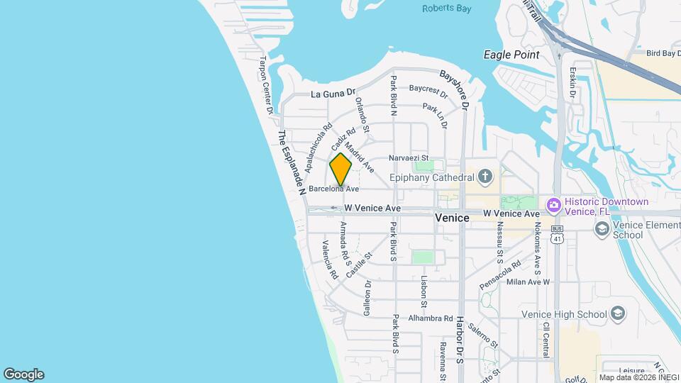 701 Barcelona Ave Map and Location Details