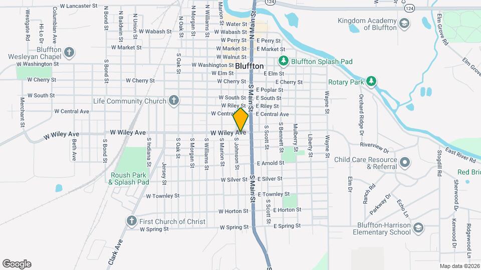 122 W Wiley Ave Map and Location Details
