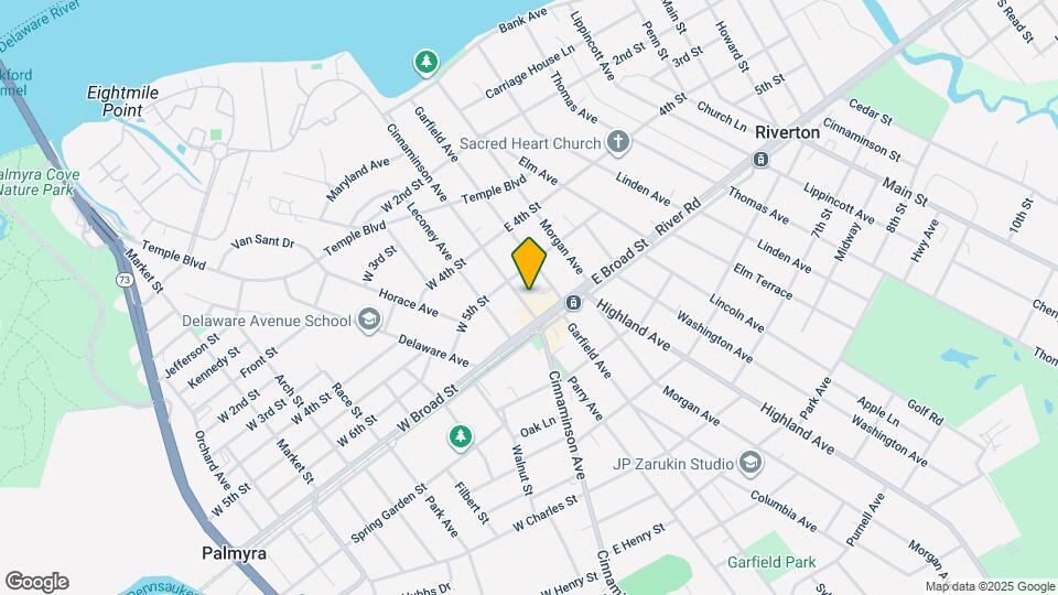 520 Cinnaminson Ave, Unit Apartment A Mapa y Detalles de la Ubicación