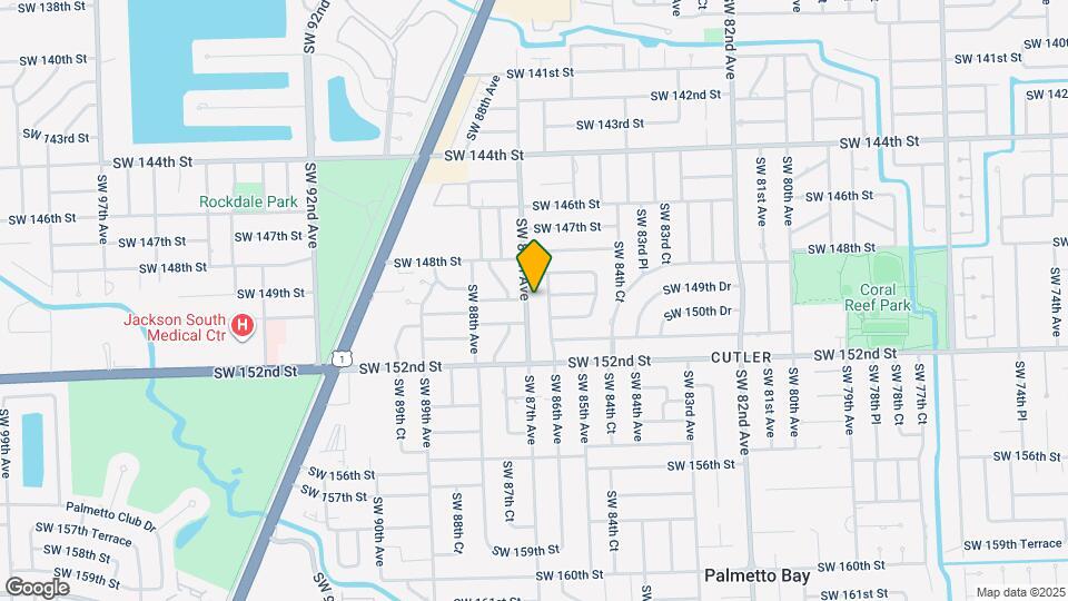 14941 SW 87th Ave Map and Location Details