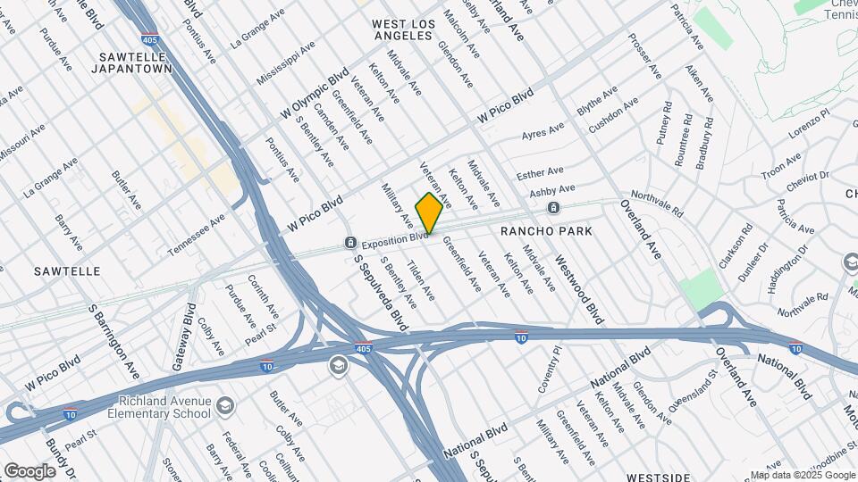 10992 Exposition Blvd Mapa y Detalles de la Ubicación