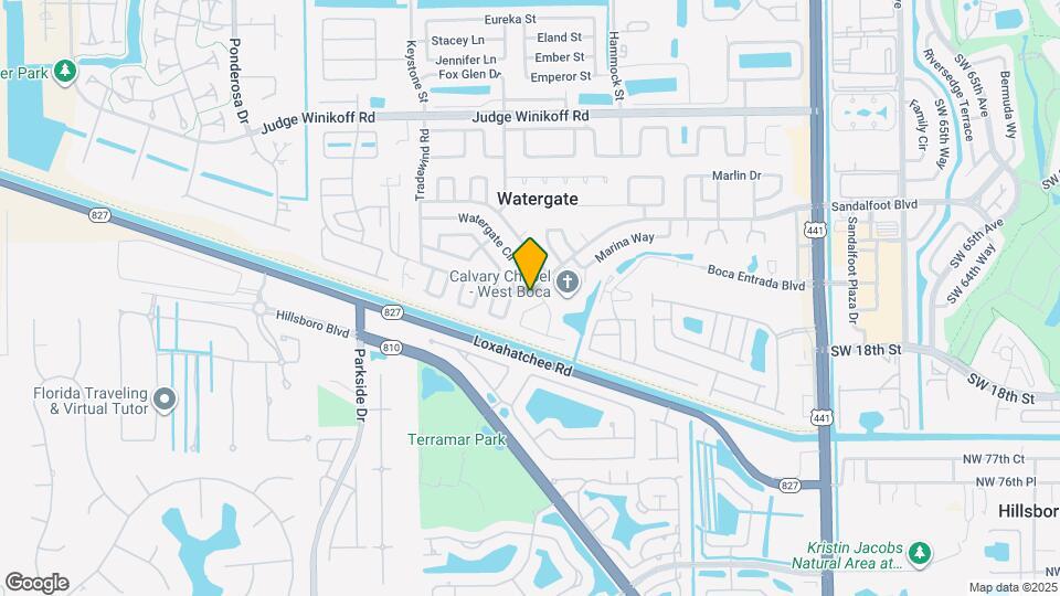 10718 SW Sandalfoot Blvd Map and Location Details