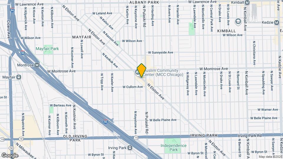 4365 N Elston Ave Map and Location Details