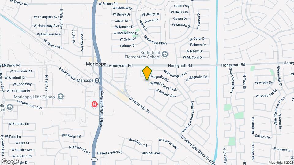 19434 N Braden Rd Mapa y Detalles de la Ubicación