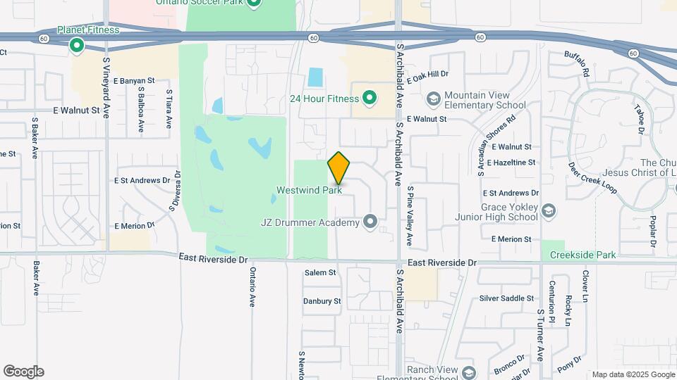 2513 E Laurel Valley Ln Map and Location Details